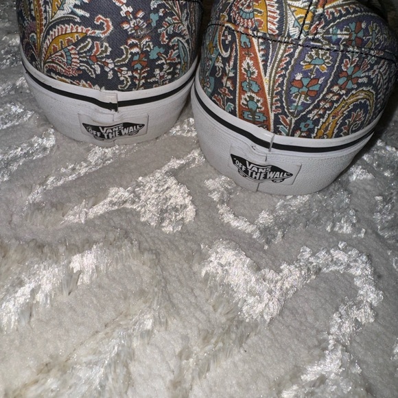 Men’s Vans Multicolor Paisley Sneakers size 8.5 - Picture 4 of 6